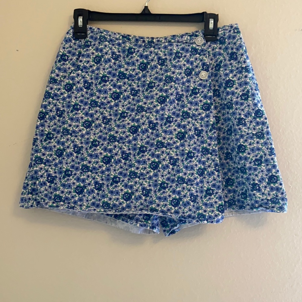 Vintage Y2K floral skort woman’s size 8